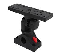 EOJDDPA Base de Montage pour détecteur de Poissons, Support électronique Universel Rotatif à 360 degrés Amovible pour détecteur de Poissons de Bateau pour détecteurs de Poissons Marins