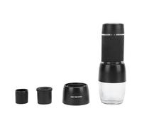 EOJDDPA Cafetière portable 2 en 1 à pression manuelle 18, extraction de café moulu, machine de préparation de café goutte à goutte pour la maison, les voyages, les camping-cars, matériau