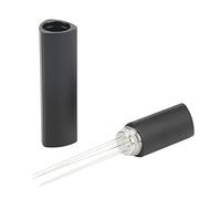 EOJDDPA Distributeur d'aiguilles à café en acier inoxydable - Outil de distribution de café professionnel de qualité barista pour machine à café italienne - Durable - Noir