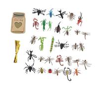 EOJDDPA Ensemble de cartes-cadeaux pour la Saint-Valentin, belles cartes de vœux colorées à faire soi-même pour échange en classe, fêtes d'école primaire, papier lisse et brillant, 30 (B)