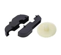 EOJDDPA Ensemble de réducteurs RC, engrenage Blanc en Plastique Durable Haute Performance, Couvercle Noir pour 144001 144010 1/14 Voitures électriques télécommandées 4x4 3 pièces