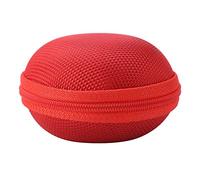 EOJDDPA Étui de Rangement pour huiles essentielles, Portable, Durable, 7 emplacements, Support de Rangement, conteneur pour Voyageur, Tissu Oxford, 9 Couleurs, léger, Compact, 8 x 5 cm (Rouge)