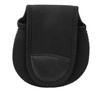 EOJDDPA Housse de Protection en néoprène pour Moulinet Casting, résistante, élastique et Souple, Accessoire de pêche pour Les Amateurs de moulinets Casting, Noir, 11,5 x 12 cm