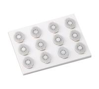 EOJDDPA Lot de 12 éléments filtrants pour réservoir d'eau, compatibles avec Roborock 1S T4 T5 S4 S5 S6 S50 S51 S55, filtre les impuretés et protection contre le débordement d'eau, accessoire durable