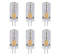 EOJDDPA Lot de 6 ampoules LED G4 à économie d'énergie lumineuses 3 W 12 V équivalentes à une puissance lumineuse halogène de 20 W pour éclairage paysager, camping-car, lampe d'armoire de (Verte)