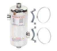 EOJDDPA Piscine Heat Échangeur en Acier Inoxydable Haute efficacité 40 KW Chauffeur de Piscine Solaire Spa Chauffeur d'eau pour piscines enracinées Matériau en Acier Inoxydable 34,2X