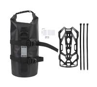 EOJDDPA Sac de Fourche Avant de vélo étanche 5L TPU, Pack de Fourche de Cyclisme avec Bande réfléchissante pour vélos de Montagne et de Route