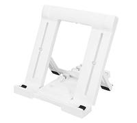 EOJDDPA Support de téléphone Portable réglable en Hauteur à Cinq Vitesses en Plastique Support de Bureau pour Tablette PC Portable pour appareils de 7 à 11 Pouces Blanc Noir (Blanche)