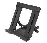 EOJDDPA Support de téléphone Portable réglable en Hauteur à Cinq Vitesses en Plastique Support de Bureau pour Tablette PC Portable pour appareils de 7 à 11 Pouces Blanc Noir (Noire)