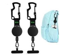 Eojpdji 2 Pièces Lanière De Sécurité pour Téléphone, Cordon De Sécurité Téléphone Anti Vol 60 Cm, Attache Téléphonique Rétractable, pour La Sécurités des Smartphones