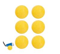 Eojpdji Balles de golf aux couleurs vives - 4 cm - Balles d'exercice portables en polyuréthane - Balles de golf multifonctions - Réutilisables - Balle souple à rebond élevé pour l'entraînement de golf
