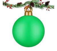 Eojpdji Décorations De Noël Gonflables pour Extérieur - 61 cm Grandes Décorations Gonflables en PVC,Ornements en Boules pour Jardin À Gonfler - pour Affichage Halloween Hiver Porche Cour Extérieur