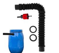 Eojpdji Kit de raccordement pour citerne d'eau de pluie - Kit de raccordement pour réservoir d'eau de pluie - Kit de raccordement pour arrosage souterrain - Jardin étang - Toit - Abri de jardin