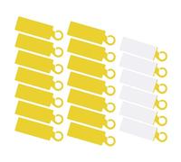 Eojpdji Lot de 20 pièges adhésifs pour mouches des fruits - Double face - Pour l'intérieur - Pour l'extérieur, la cuisine, le balcon, la serre, le jardin, le restaurant