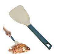 Eojpdji Spatule En Silicone - Tourneuse avec Manche Long Résistante à la Chaleur | Maryne Anti-Adhérente en Qualité Alimentaire pour Cuisson | Pour Poisson Œufs Pancake Burger Steak Viande Poêle
