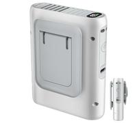 Eojpdji Ventilateur Portable | Mini Refroidisseur Personnel Portable Puissant À Porter | Ventilateur À Clip Ceinture | Pour Vélo Camping Voyage Travail Déplacement Foyer Maison Bureau Voiture Été