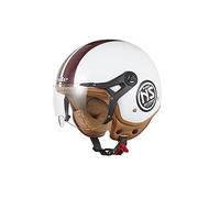 EOLE Casque Jet NEW STANDARD Blanc & Rouge