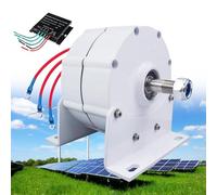 Éolienne 12 000 W à Faible régime, générateur à Aimant Permanent 12 V, 24 V, 48 V, triphasé, sans engrenage, Moteur à Aimant Permanent, pour Turbine hydraulique, 24 V