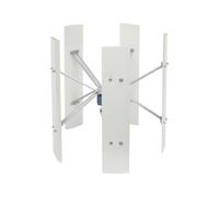 Éolienne 12 V à 5 feuilles - Axe vertical - Générateur d'énergie éolienne 100 W - Pour l'alimentation en énergie solaire éolienne - Pour les ménages, bateaux, pavillons, chapeaux