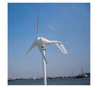 Éolienne, 400W 3 phases mini éolienne horizontale pour un usage de bateau avec CE certifié(Free Controller,5 Blades,24)