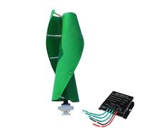 Éolienne à axe vertical, générateur de 10 000 W à faible bruit 62 dB avec contrôleur, étanchéité IP67 pour une production d'énergie efficace