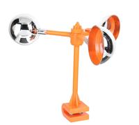 Éolienne de Jardin Anti-réfléchissant, Effaroucheur Oiseau Orange, 1 PC | Répulseur Vents Spirale, Repousser Pigeon, Automne Décoraion, Verre Acier Inoxydable