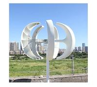 Eolienne, Éolienne à faible bruit 3000W générateur d'éolienne axe Vertical 12V 24V 48V avec contrôleur MPPT for un usage domestique(blanc,With Turbine Only,48V)