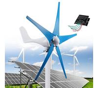 Éolienne, éolienne Professionnelle à 5 pales, Petit générateur éolien 12 000 W, pièces et Accessoires pour énergie Solaire et éolienne, Courant Alternatif triphasé