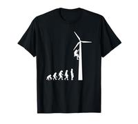 Éolienne Evolution Wind Energie T-Shirt