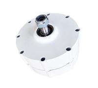 éolienne, Générateur à aimant permanent triphasé, alternateur PMG 500W avec contrôleur cc for éolienne horizontale ou verticale(No Base,Double Shaft,12V)