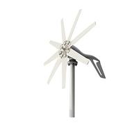 Éolienne, Générateur de turbine à énergie éolienne 2000w 12v 24v 48v 8 lames avec système hors réseau Mppt et contrôleur de charge hybride for un usage domestique(With Mppt Controller,48V)