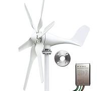 Éolienne, Générateur de turbine éolienne Aimant permanent vent 3/5 lames en option 400W / 800W 12V 24V for éclairage domestique, bateaux(400W 5 Blades,24)