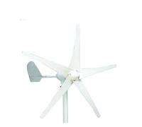 Eolienne, Générateur d'éolienne horizontale 500W 12V 24V 48V 3 5 pales avec contrôleur DC(Flange connection,5 Blades,12V)