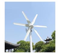 éolienne, Générateur éolien 80 0w 1000w de turbines d'énergie éolienne 1 2V 24V moulin à vent for bateau avec Mppt Contrôleur Démarrage vitesse faible bruit(6,Turbine Only,12V)