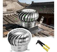 Éolienne pour conteneurs d'expédition, couvercle de ventilateur de toit, protection de turbine robuste, ventilateurs de toit en acier inoxydable, facile à installer, ventilateurs imperméables pour