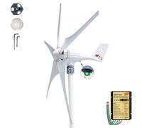 Éolienne, puissance 600W, régulateur MPPT, bleu, 12V