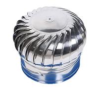 Éolienne rotative de toiture industrielle scientifique, 30,5 cm, en acier inoxydable, pour économie d'énergie, hotte d'échappement pour maisons, usine, grenier, 15 cm