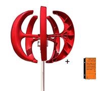 Éoliennes, Générateur d'éolienne verticale 400W AC 12v 24V maison 2M/S moulin à vent à basse vitesse avec contrôleur MPPT for réverbère à batterie(Rot,12V)