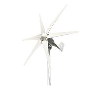 Éoliennes, Petite éolienne à énergie libre 3kw 3000w 48v 24v 12v 6 pales avec MPPT/contrôleur de charge moulins à vent RV Yacht Farm for un usage domestique(Wind turbine Only,24v)