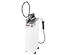 EOLO Centrale Vapeur AV01 FP RA Professionnelle Remplissage Automatique Fer à Repasser Pistolet à Vapeur Traitement Vertical avec Vapeur Sèche Chaudière en Cuivre à Economie d’Energie Anticalcaire