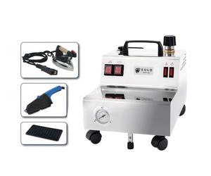 EOLO Centrale Vapeur GV05 INOX V4 Professionnelle Repasser et Brosse Vapeur Défroisseur Chaudière En Cuivre A Economie d’Energie Resistance Anticalcaire En Acier Inoxydable 5 Ans De Garantie A++