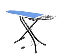 EOLO Planche à Repasser Semi-Professionnelle AT08 ARS Plan Chauffant Moteur Aspirant Soufflant Légère Pliable Hauteur Réglable Stable 120x45 cm Efficacité Energétique A++