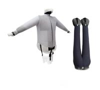 EOLO RepaSSecheur SA04 E INOX Repasse et Sèche Automatiquement Chemises Chemisiers Pantalons Rafraîchit Vêtements Repassage Vertical Professionnel à Garantie 5 Ans Efficacité Energétique A+++