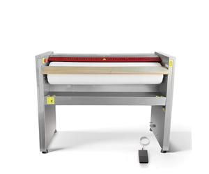 EOLO Repasseuse à Rouleau Professionnel MG03 M V5 Calandre de Repassage Linge Plat Taies d'Oreiller Draps Couvertures Serviettes Rideaux Nappes Rouleau 120x18 cm Électronique Garantie 5 Ans