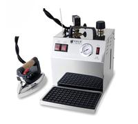 EOLO Système de Repassage GV03 INOX Professionnel En Fer A Repasser Avec Déflecteur Vapeur En Cuivre Economie d’Energie Resistance Extérieure Anticalcaire Coque En Acier Inoxydable Garantie 5 Ans A++