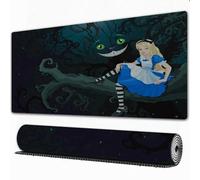 EOMKSE Grand Tapis de Souris de Jeu, au Pays des Merveilles dans Mon Imagination,avec Bords surpiqués et Dos antidérapant,sous-Main pour Clavier et Souris,40x90 cm