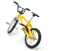 EONANT Mini accessoire de vélo - Modèle de maison de poupée - Décoration micro scène pour échelle 1/10 RC Crawler SCX10 TRX4 Tamiya CC01 D90 D110 (jaune)