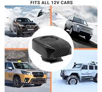 EONDEVO Chauffage de Voiture 3 en 1, 12V Dégivreur de Voiture à Chauffer Rapidement avec Boule Universelle Réglable et Deux Modes pour Hiver Désembuage Dégivrage Conduite Sûre