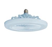 EONDEVO Ventilateur de Plafond avec Lumière, Silencieux Lampe de Ventilateur 3 Vitesses avec Télécommande et 3 Températures de Couleur Réglables pour Salle à Salon Chambre à Coucher, Dortoir, Bureau