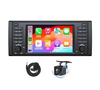 Eonon Android 14 Autoradio pour BMW 5 E39 (1995-2002) 7 Pouces 4+64Go GPS CarPlay Android Auto WiFi USB EQ Bluetooth Écran Miroir SWC Caméra de recul Autoradio Stéréo E39X7A